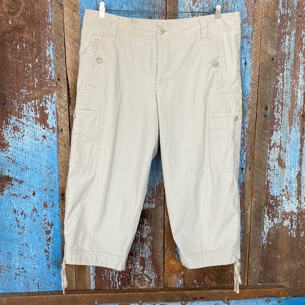 Coldwater Creek Tan Capris Size 16